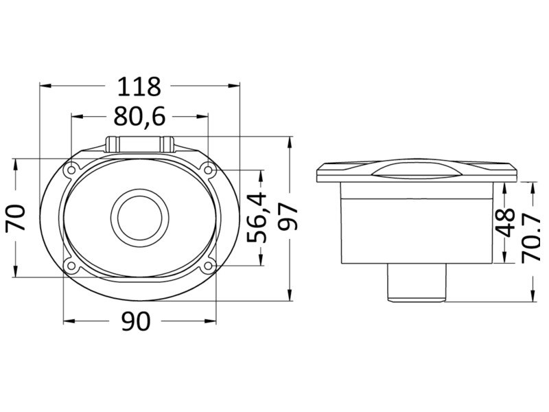 Box doccia Elissa con doccia Keji II Continuum Flow