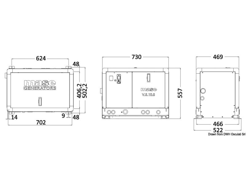 Generatori MASE linea VS.3 – Giri motore variabili