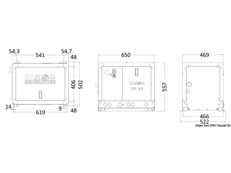 Generatori MASE linea VS.3 – Giri motore variabili