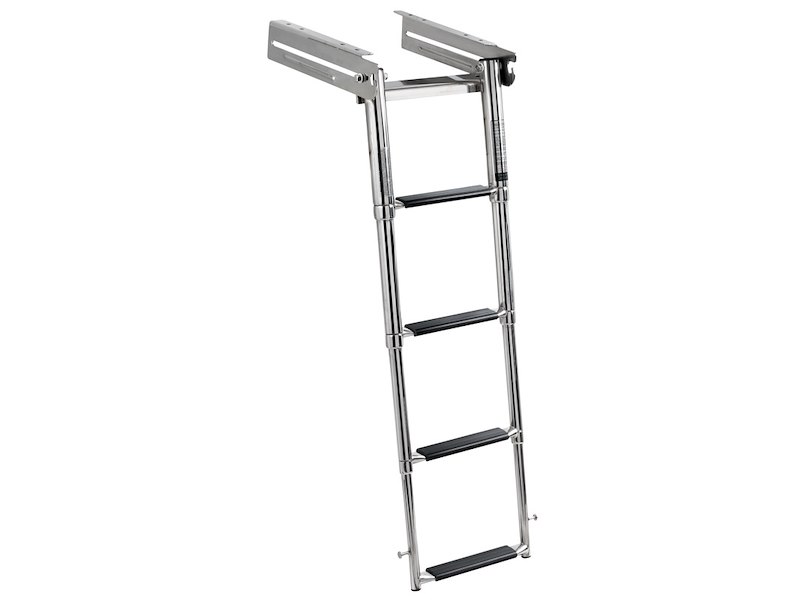 Scaletta sotto plancetta con gradino a sbalzo 