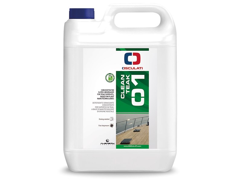 Cleanteak - detergente sgrassante per superfici in teak