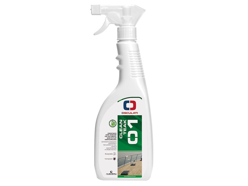 Cleanteak - detergente sgrassante per superfici in teak