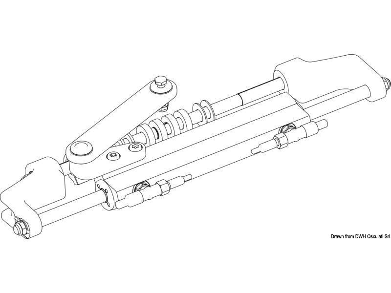 Cilindro idraulico fino a 175 HP