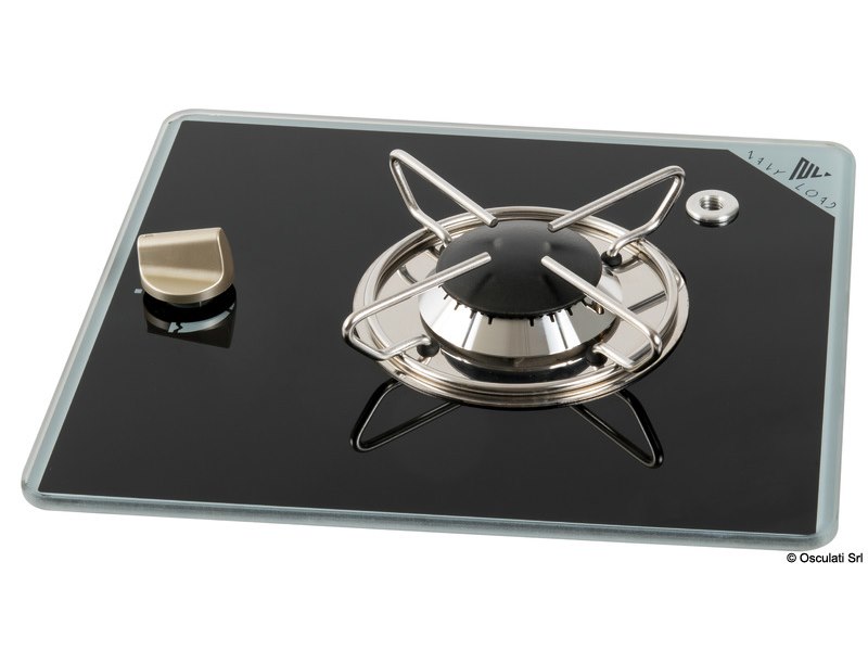 Piano a gas in vetro cristallo