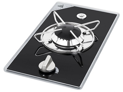 Piano a gas in vetro cristallo