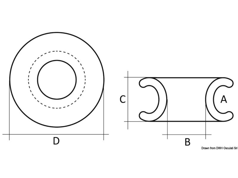 Anelli antifrizione ROPEYE SLR