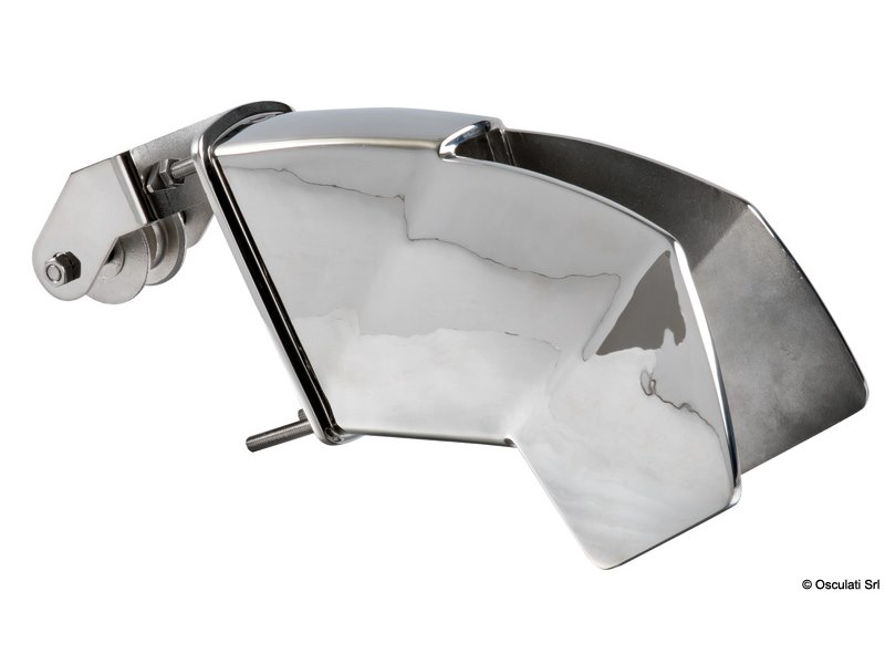 Musone di prua + ancora Trefoil® con sistema di chiusura anti acqua