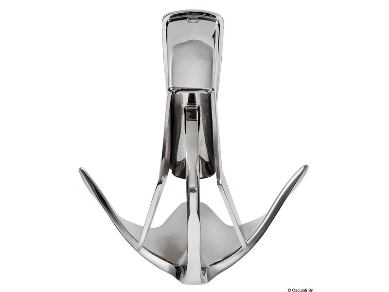 Musone di prua + ancora Trefoil® con sistema di chiusura anti acqua