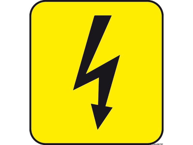 Adesivi di segnalazione pericolo e punti di carico / scarico