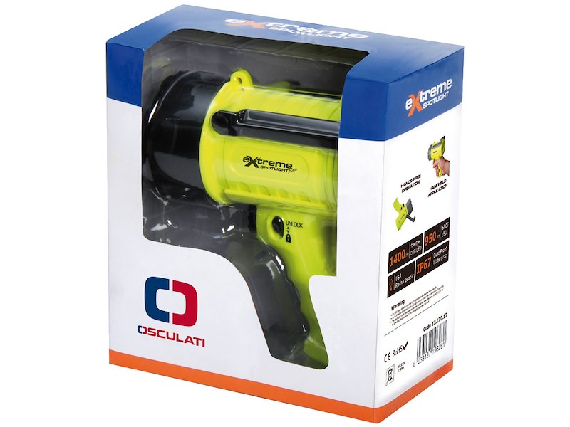 Torcia Led impermeabile Extreme Plus ricaricabile 