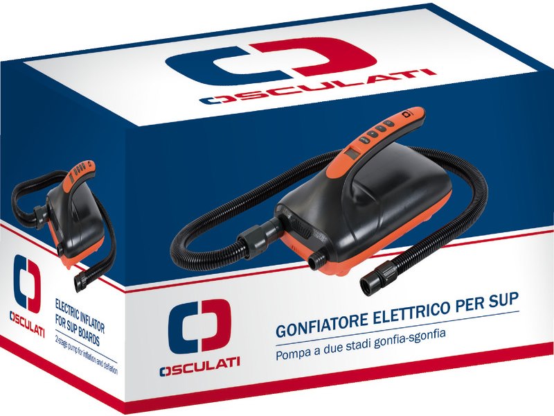 Gonfiatore elettrico alta pressione per SUP 