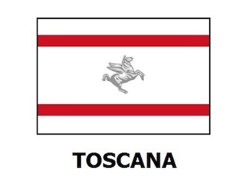BANDIERA REGIONE TOSCANA
