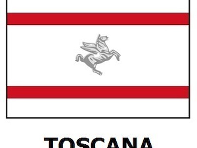 BANDIERA REGIONE TOSCANA