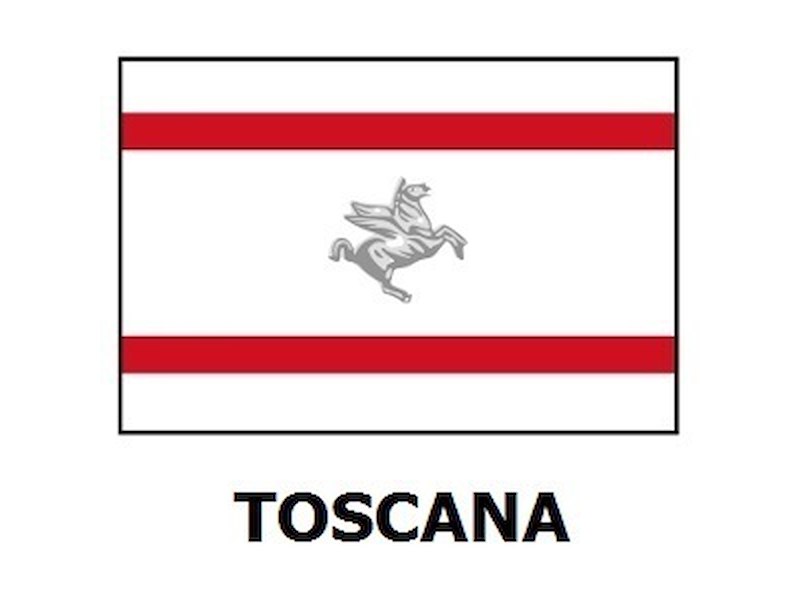 BANDIERA REGIONE TOSCANA