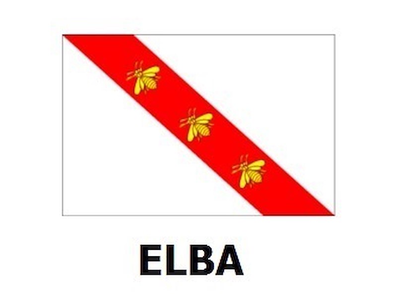 BANDIERA ISOLA D'ELBA
