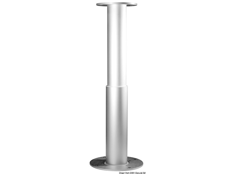 Gamba tavolo elettrica 2 stadi a scomparsa totale