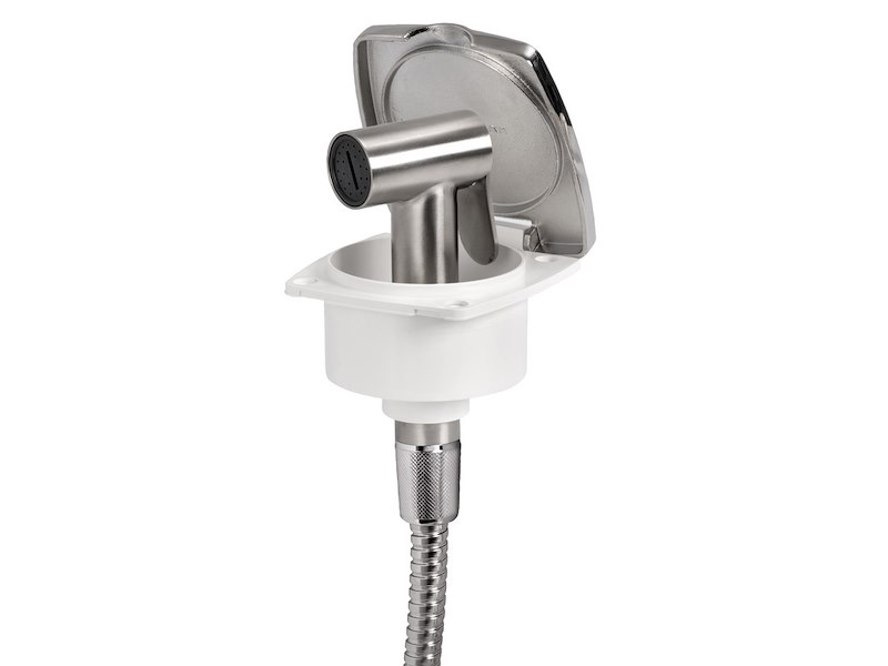 Box doccia New Edge con doccia inox Tiger