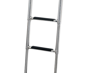 Scaletta a scomparsa per plancetta 4 gradini 