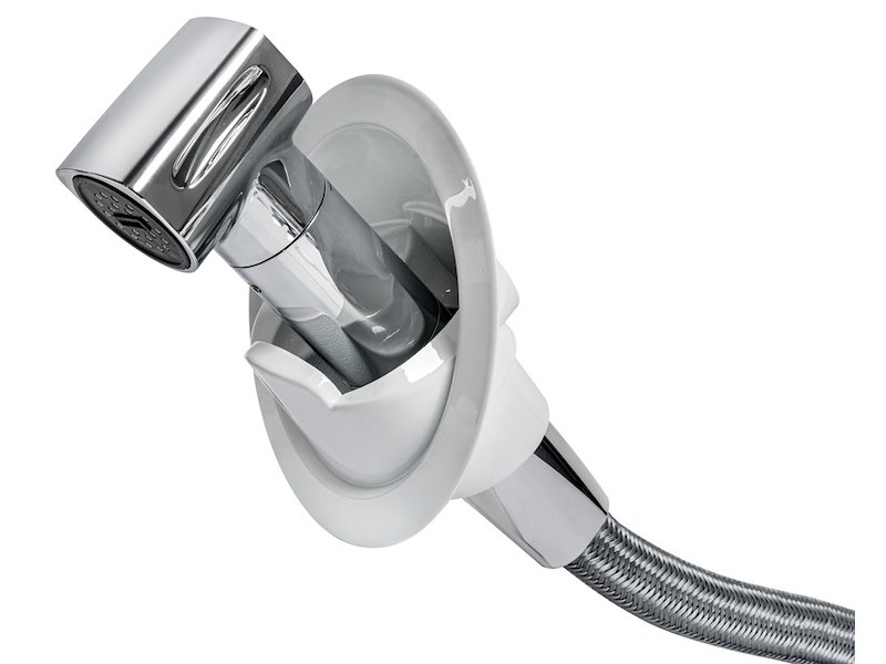 Doccia Saturn con miscelatore acqua calda/fredda integrato