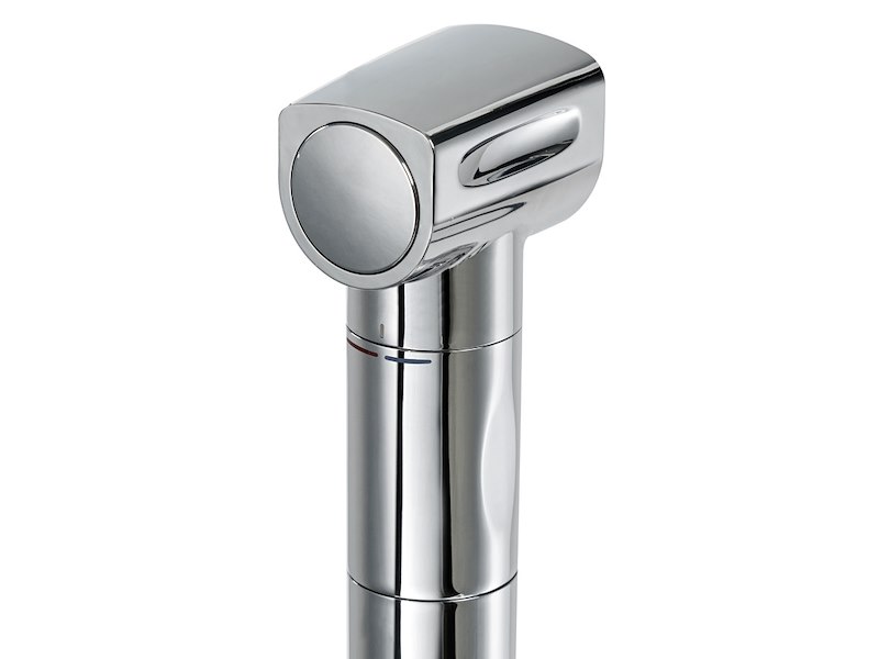 Doccia Saturn con miscelatore acqua calda/fredda integrato