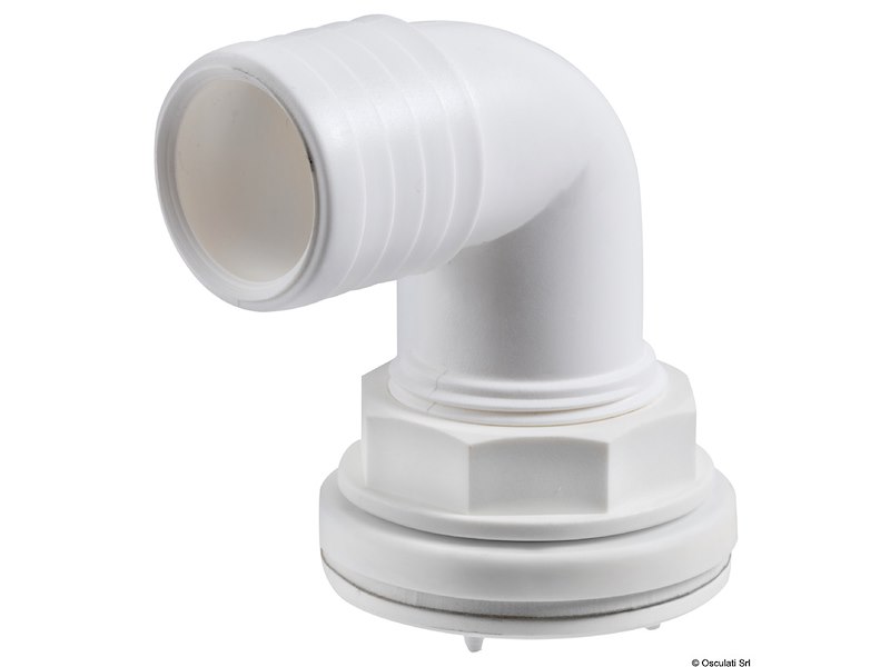 Bocchettone per serbatoio acqua rigido a 90°