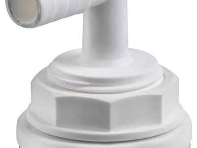 Bocchettone per serbatoio acqua rigido a 90°