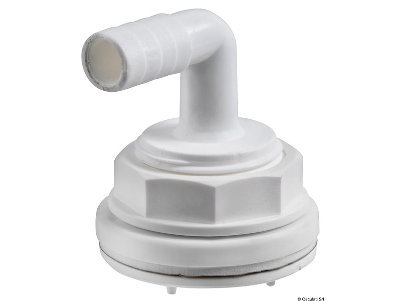 Bocchettone per serbatoio acqua rigido a 90°