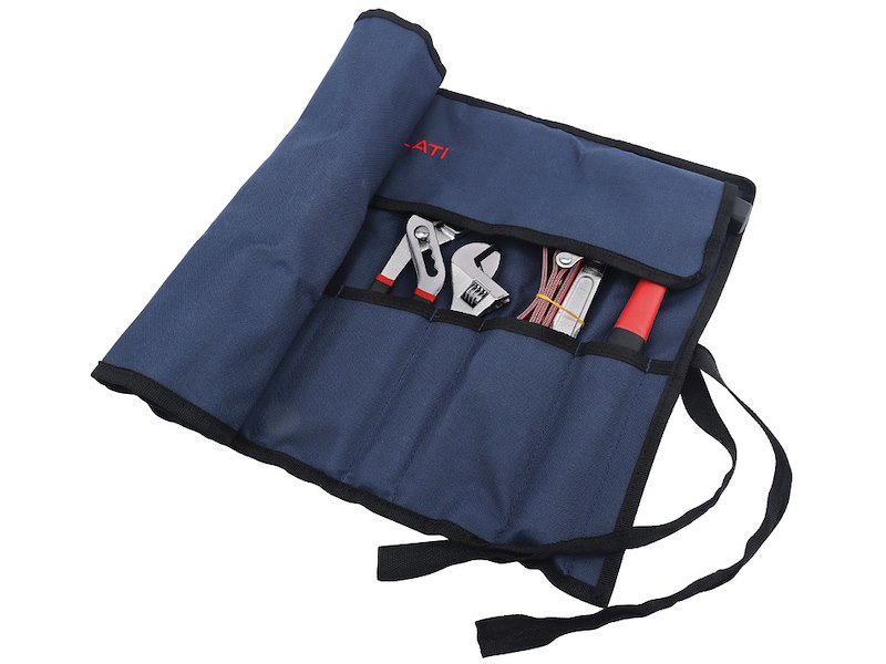 Astuccio pieghevole con set 12 utensili 