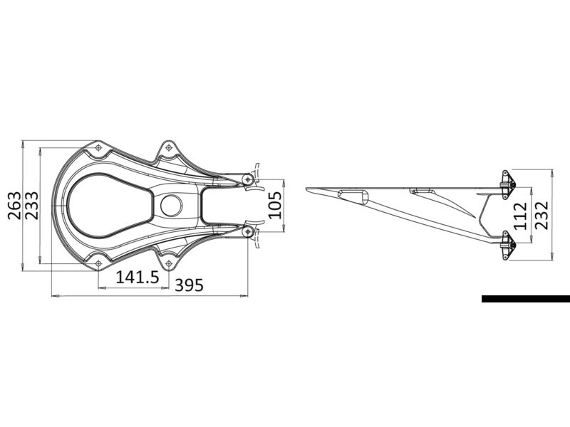 Mast mount SCANSTRUT 