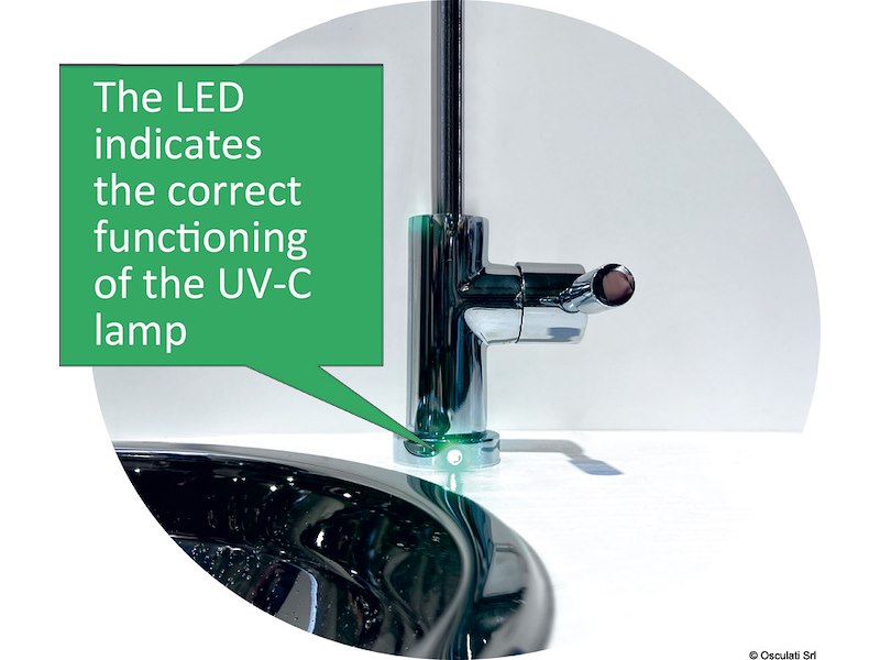 Depuratore acqua 12/24 V LED 