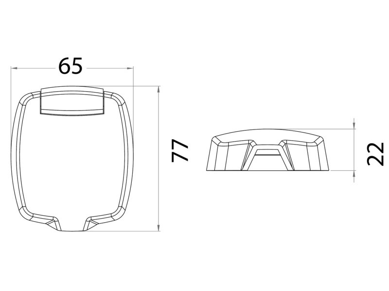Tasto windlass SS inox 