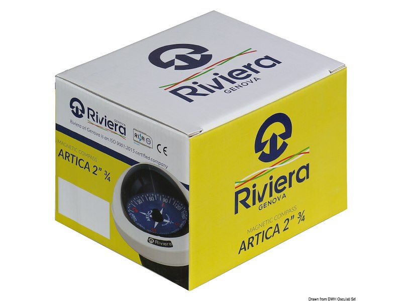 Bussole ad incasso RIVIERA Artica Slim da 2” 3/4