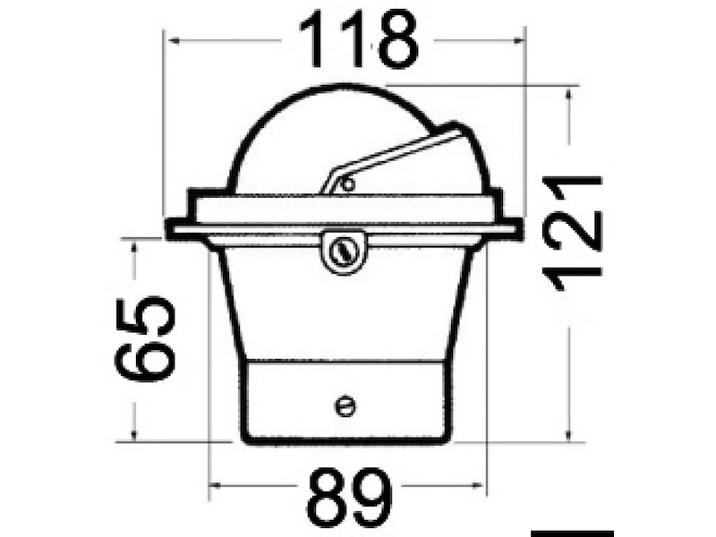 Bussole ad incasso RIVIERA Zenith SLIM da 3”