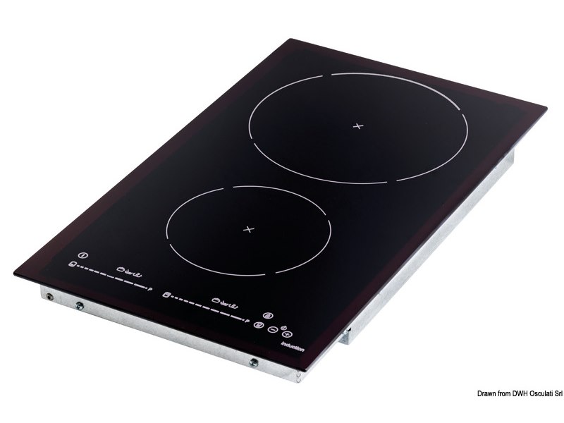 Piani cottura in vetroceramica ad induzione con controllo multislider