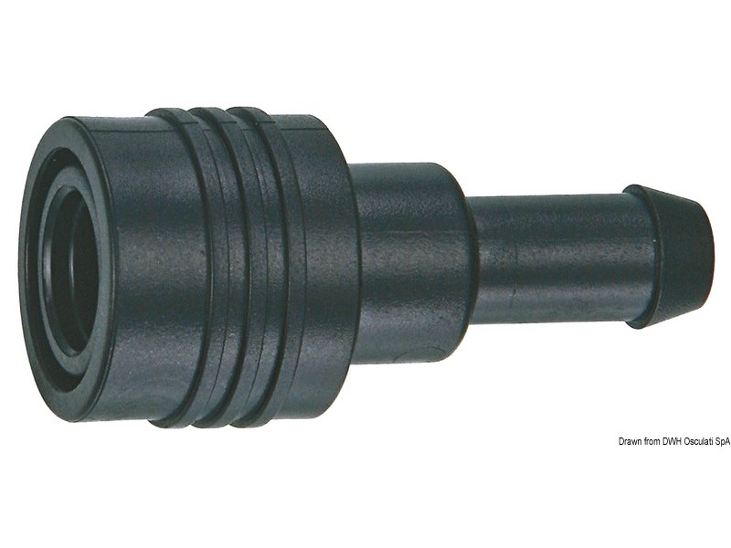 Attacco femmina Suzuki piccolo portagomma Ø10 mm 