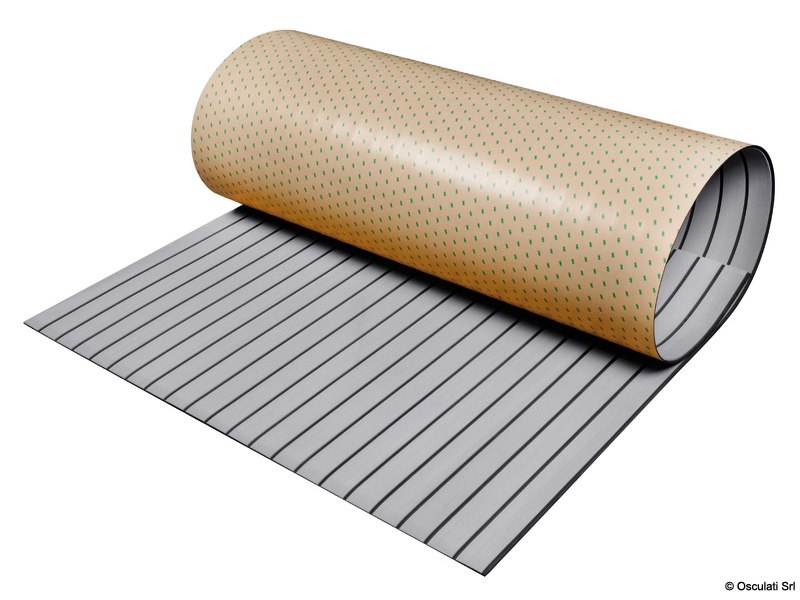 Rivestimento autoadesivo Eva Faux Teak per ponti e coperta in EVA effetto teak