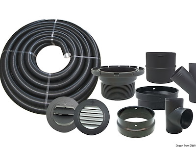 Kit d'installazione e distribuzione aria per riscaldatori ad aria AUTOTERM