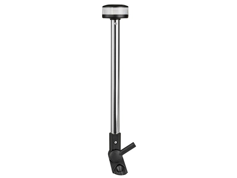 Asta Luminosa 360° LED abbattibile inox 12V IP65 