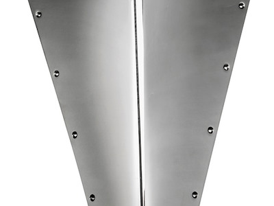 Scudo di prua in acciaio inox AISI316 DOUGLAS MARINE