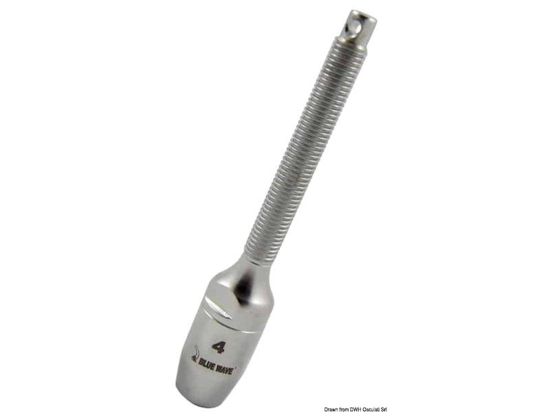 Terminali filettati per rig tessile