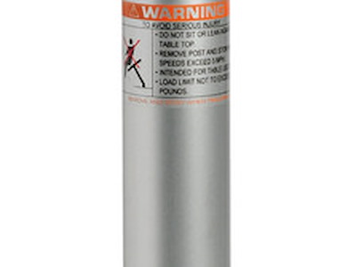 Gamba tavolo in alluminio Thread Lock per tavoli 48.417.50/51/52/54