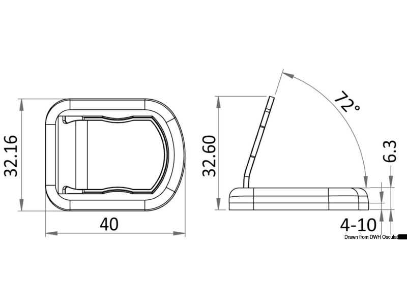 Fermaporte magnetico a scomparsa 