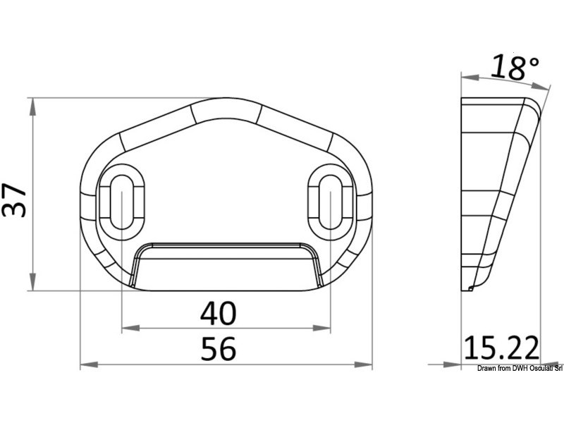 Fermaporte magnetico a scomparsa 