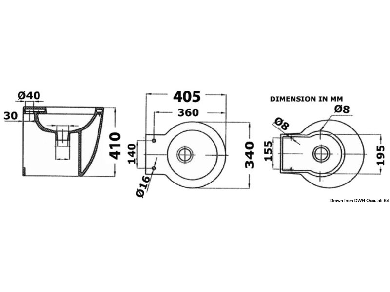Ricambi ed accessori per WC elettrici Laguna e Luxury e WC SILENT Slim, Ultra Slim ed Elegant