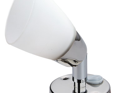 Faretto LED con USB C e interruttore.