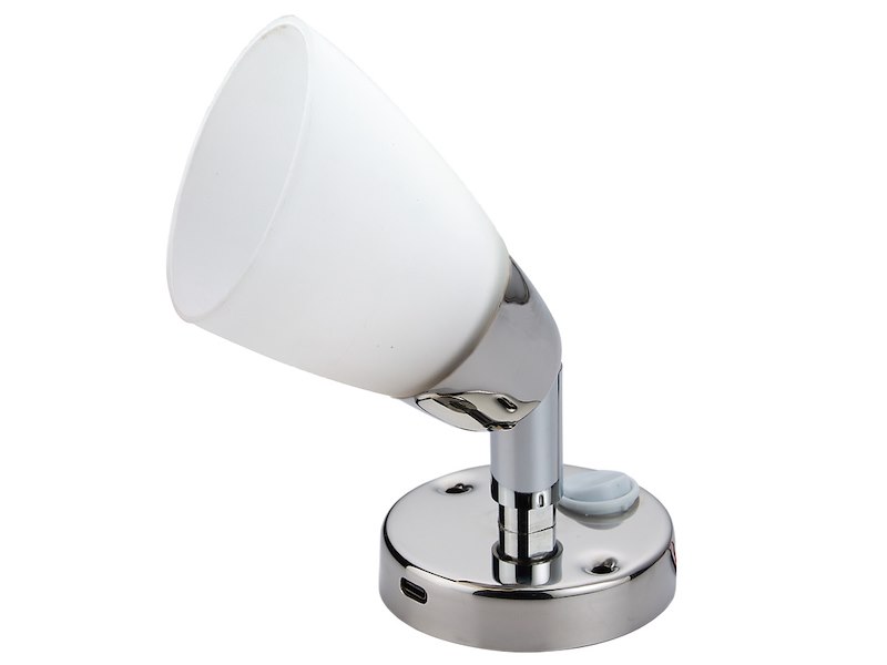 Faretto LED con USB C e interruttore.