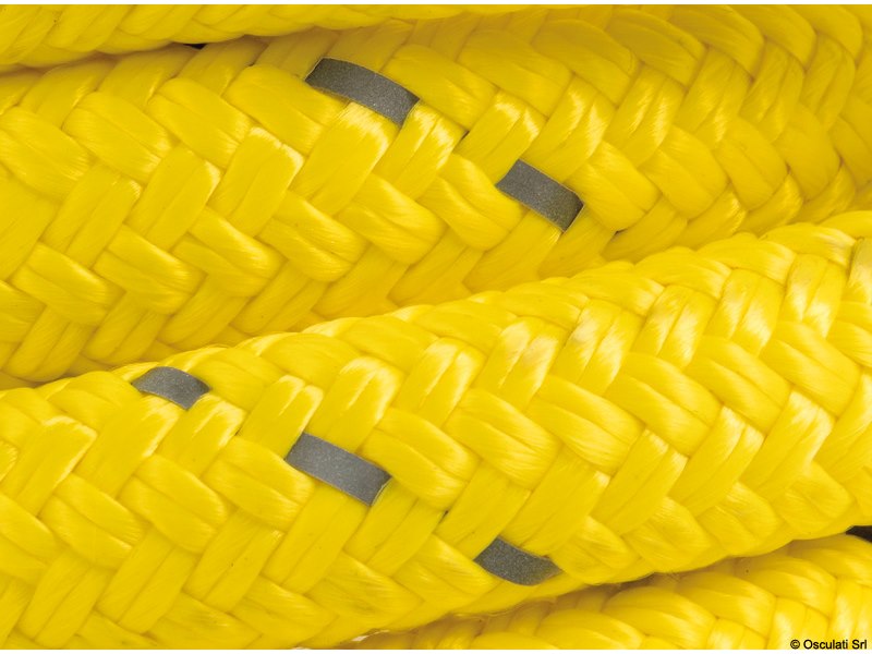 Cime d’ormeggio a terra galleggianti ad alta visibilità con trefolo riflettente