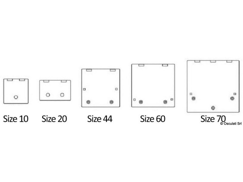Protezioni per passouomo Lewmar Flush