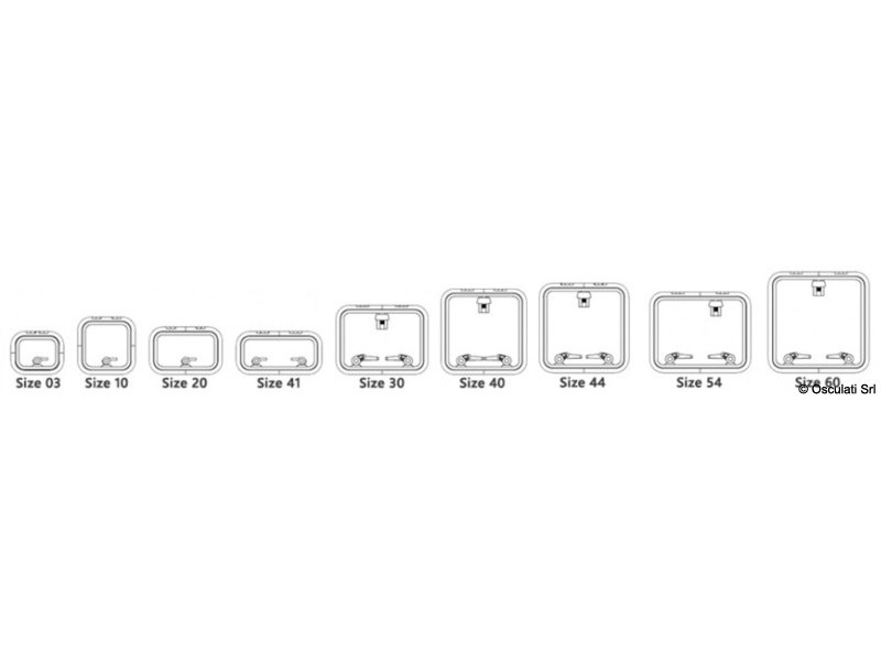 Protezioni per passouomo Lewmar Low/Medium profile