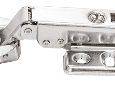 Cerniera in acciaio inox con ammortizzatore in ABS 